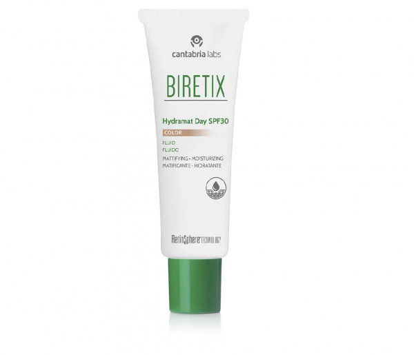 BIRETIX HYDRAMAT DAY SPF 30 FLUIDO CON COLOR  1 ENVASE 50 ML